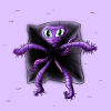 Purple alien/ octopus