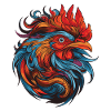 Rooster Portrait