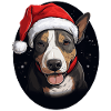 Bull Terrier Noël