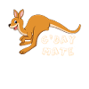 Australischer Gruß Australia Day Känguru