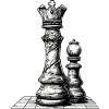Le roi et son pion