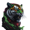 Beautiful Steampunk Tiger