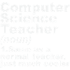 Computer Science Teacher Definition