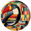 Tucan retro style