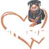 Rottweiler Heart