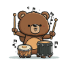 Rhythmisches Grollen