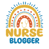 Nurse Blogger Boho Rainbow
