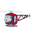Petit pilote d’hélicoptère pilote d’hélicoptère