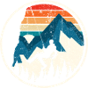 Alpine Ascent in Sunset Stripes