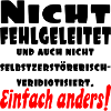 Nicht fehlgeleitet