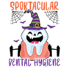 Spooky dental hygiene.