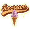 Crème Glacée Pixel Art