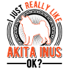 J’aime juste Akita Inus