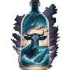 Bouteille de vache