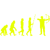 Bogenschütze Evolution Geschenk