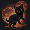 Chat noir Halloween