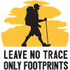 Hiking - Leave No Trace, Only Footprints
