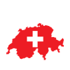Suisse - Suisse Carte Drapeau Suisse