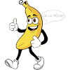 Stickers Accessoire Banana Logo