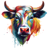 Bunte Kuh
