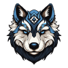 Husky Dog Portrait