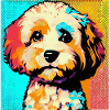 Cavapoo Pop Art