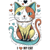 Love My Cat Design
