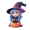 cute halloween witch