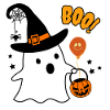 BOO! Fantôme Halloween
