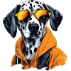 Hero Sketch | Dalmatian Firefighter