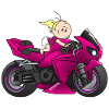 Motor-Mädchen