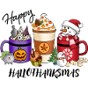 Happy HalloThankMas Vibes Coffee
