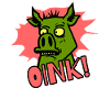 Oink! Cartoon Pig