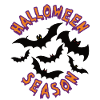 HALLOWEEN SEASON BATS