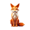 Fuchs Fox Lowpoly