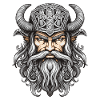 Guerrier viking Valhalla Odin