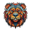 Chow Chow Dog Portrait