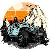 Sunset Trails Jeep à Pines
