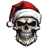 Crâne du Père Noël
