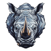 Rhinoceros Portrait