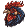Rooster Portrait