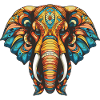 Portrait d’éléphant