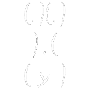female body shape ASCII