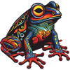 Portrait de grenouille