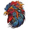 Rooster Portrait