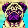 Pug Pop Art