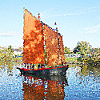 The Sailboat of Fire