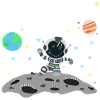 astronaute gris