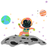 Astronaut orange orange