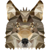 Wolf Polygon Style